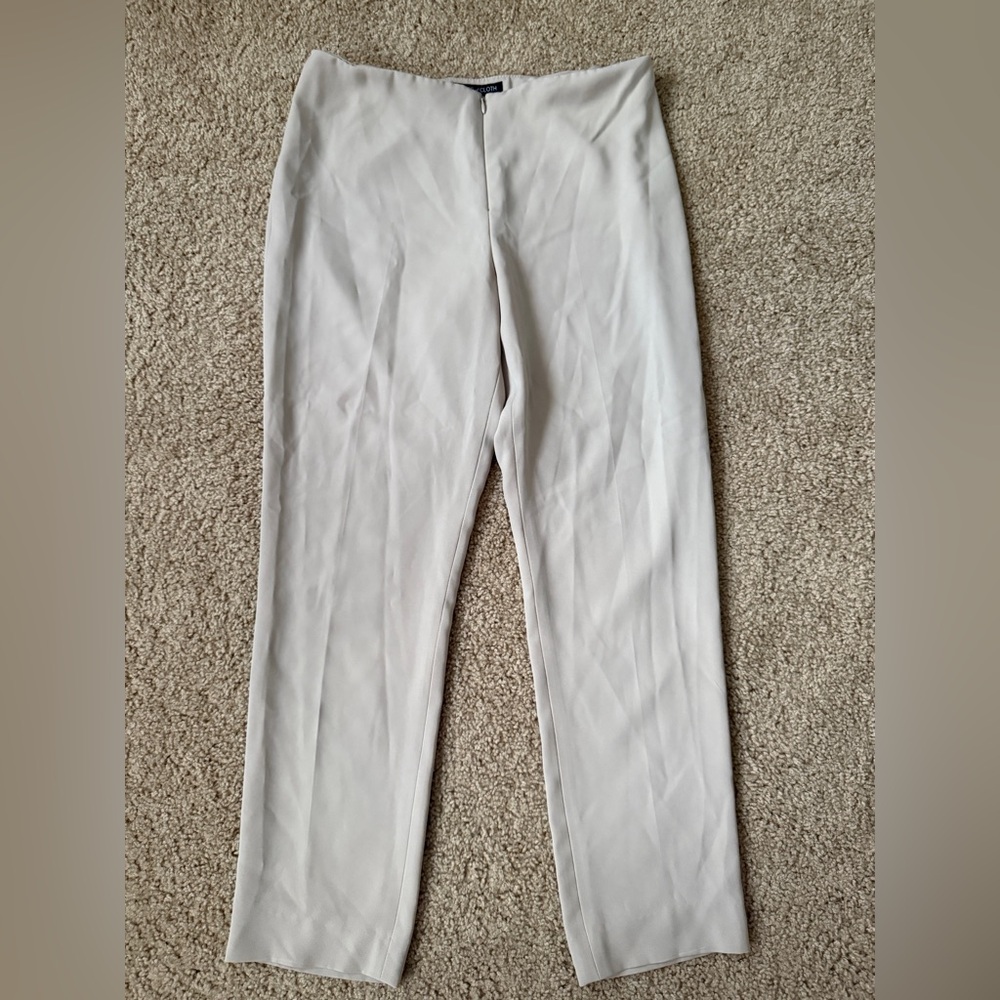 Peace of Cloth Cream Straight Leg Trousers